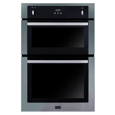 Stoves SGB900PS Built In Double Gas Oven with Programmable Timer in Stainless Steel Stoves SGB900PS Built In Double Gas Oven with Programmable Timer in Stainless Steel